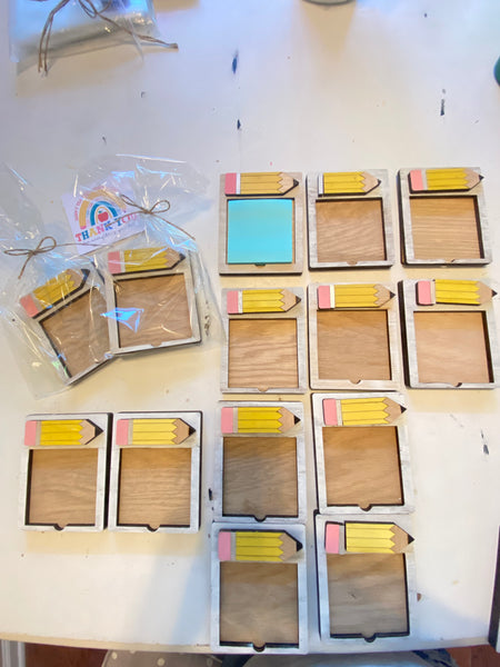 Teacher Sticky Note Holder