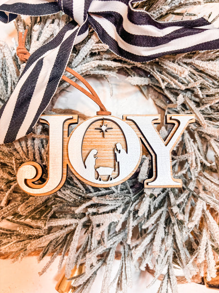 Joy Ornament