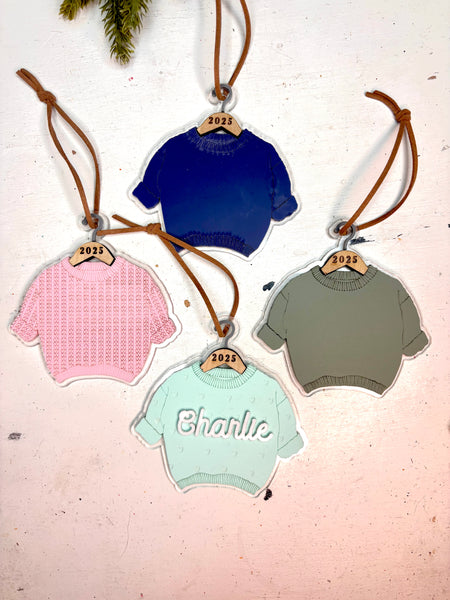 Chunky Sweater Ornament