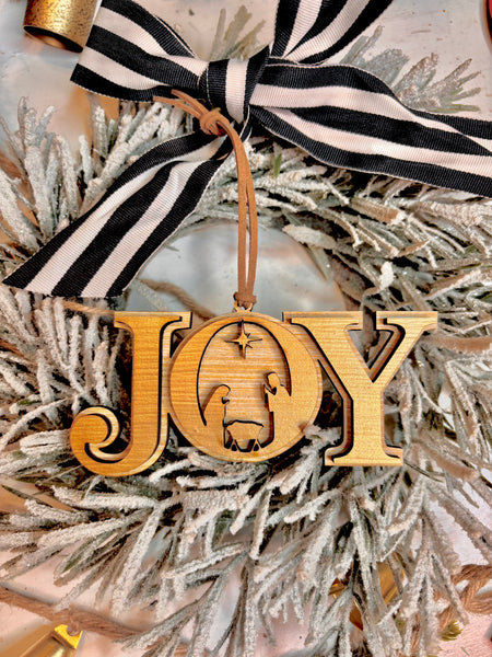 Joy Ornament