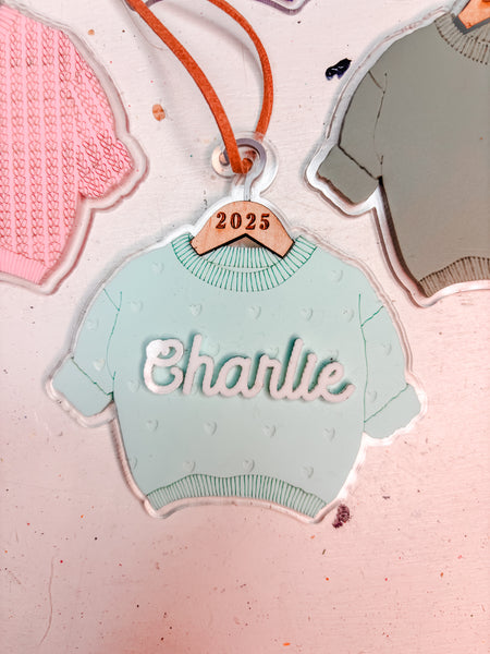 Chunky Sweater Ornament