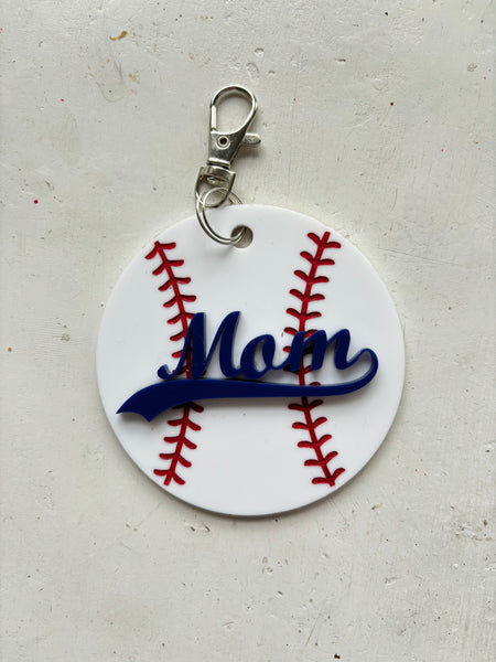 Baseball name tag