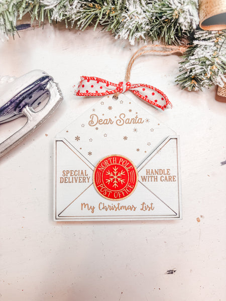 Christmas list Ornament