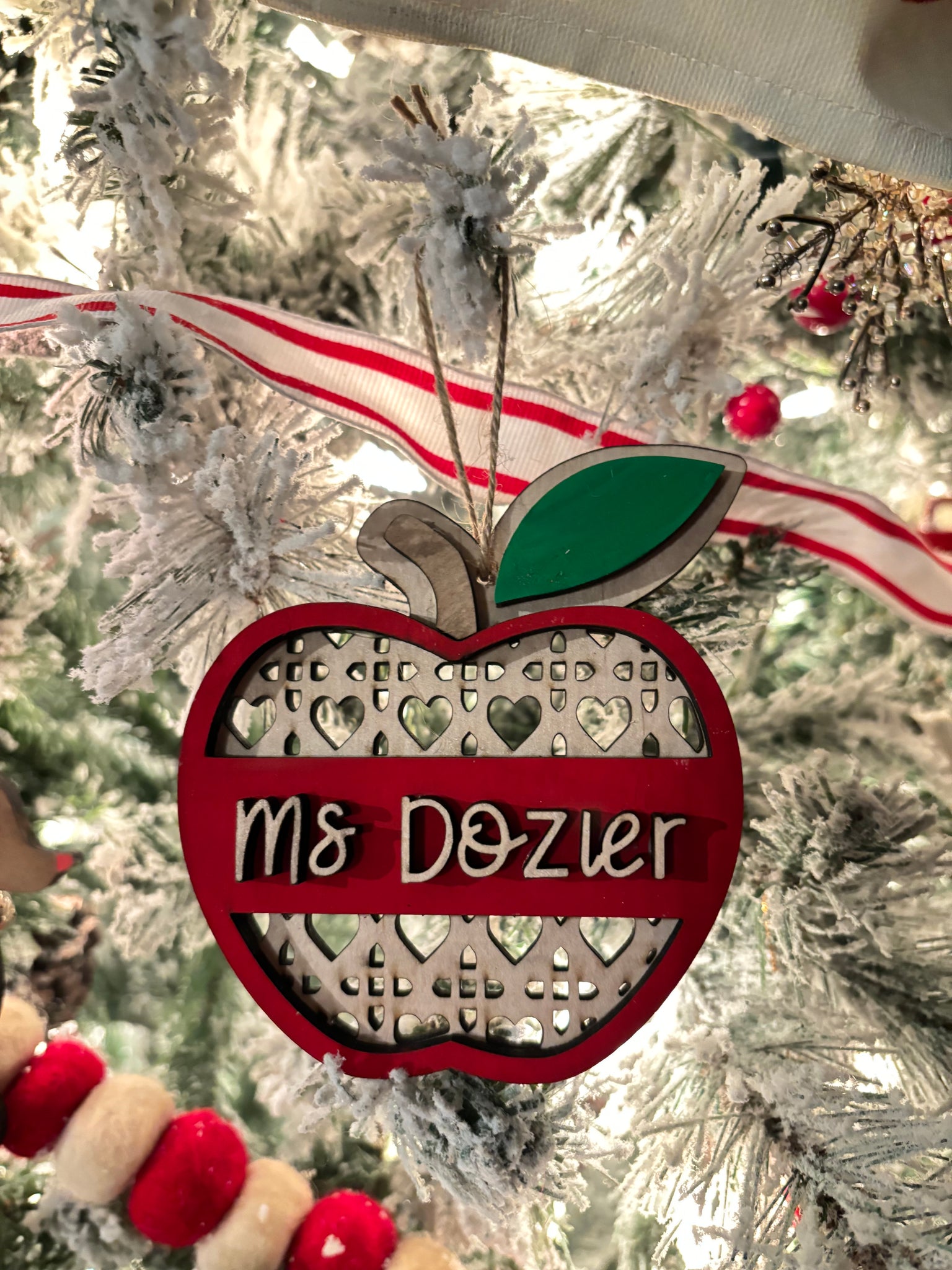 Teacher ornament