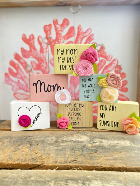 Mother’s Day photo block