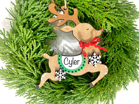 Reindeer ornament