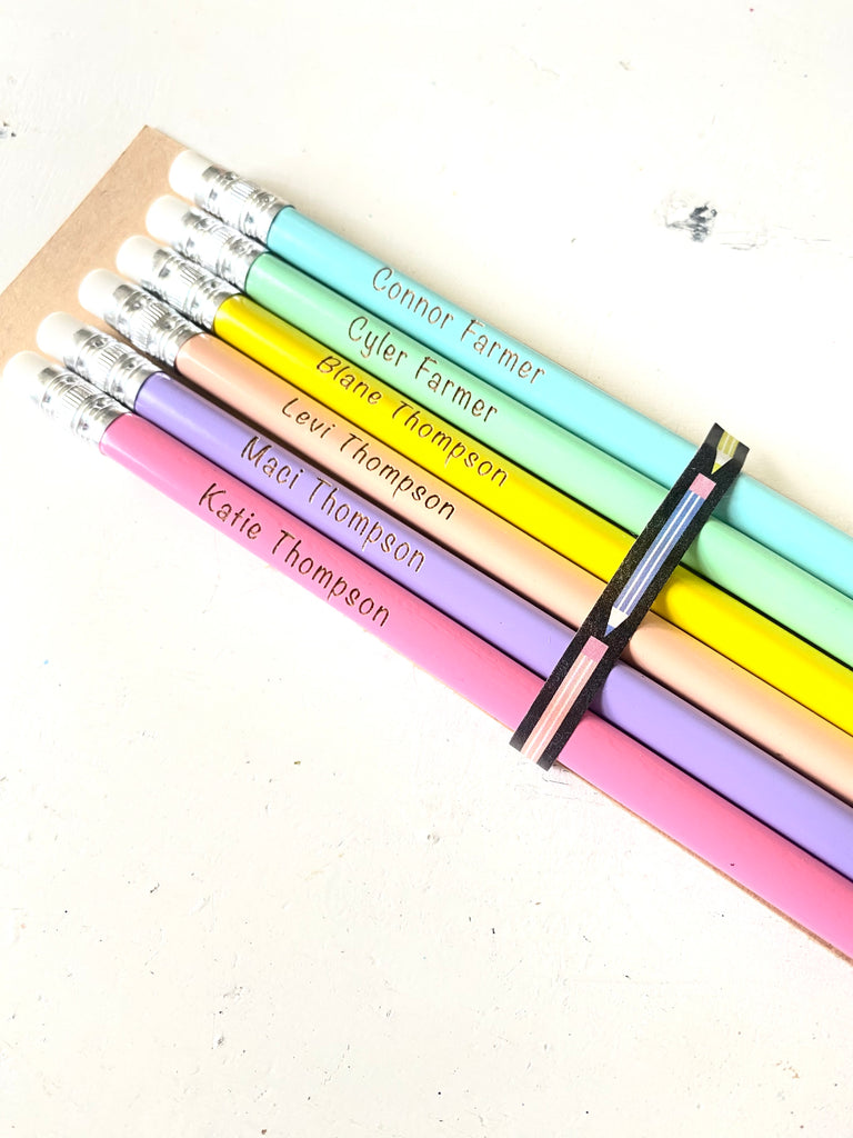 Personalized pencils deals