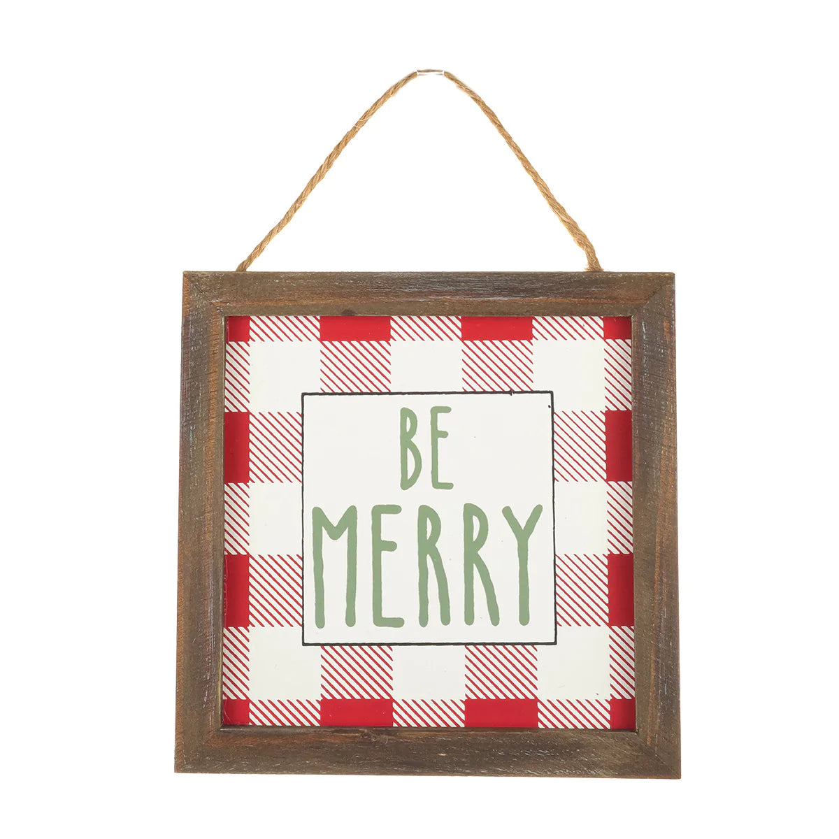 Merry hanging sign