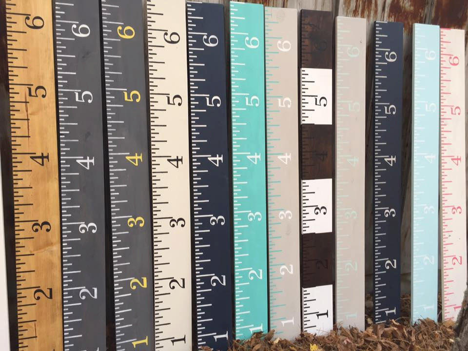 Bullet Journal 6 Feet Height Growth Chart Stencil - Reusable Ruler ...