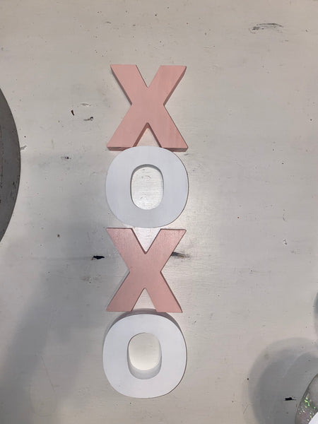 XOXO wood letters