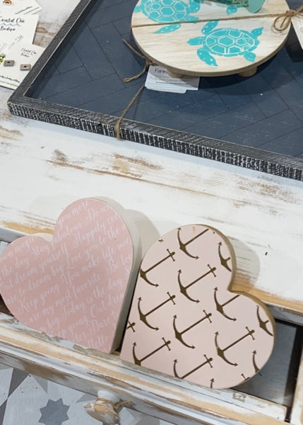 Wood Hearts