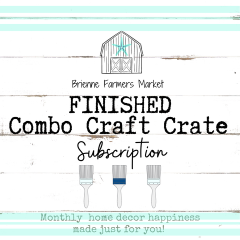 FINISHED Combo Craft Crate - Made for you!