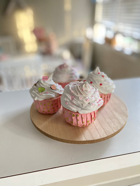 Valentine Faux cupcakes