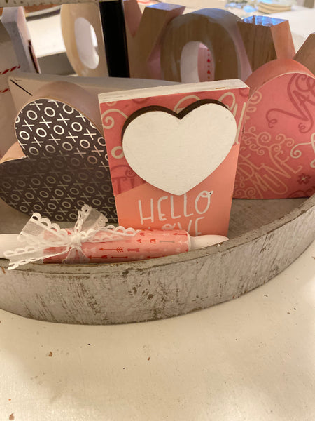 Wood Hearts