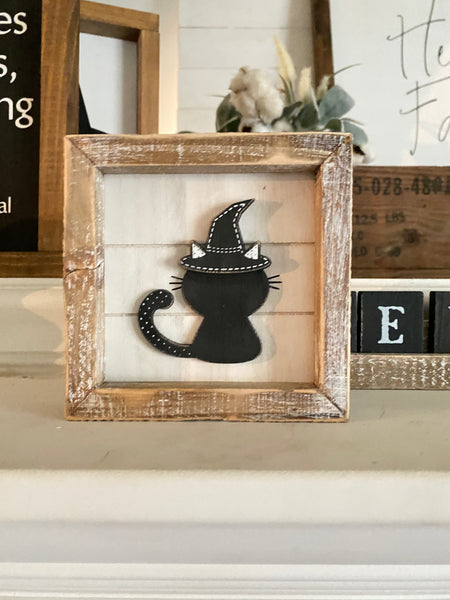 Halloween/Thanksgiving reversible sign