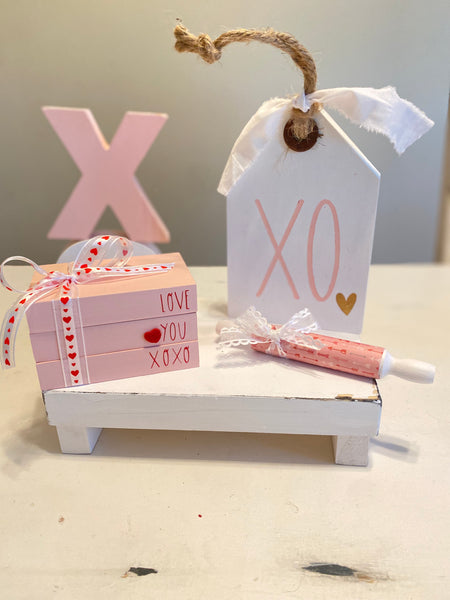 Wooden XO tags
