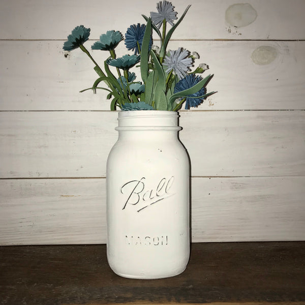Individual Painted Mason Jars